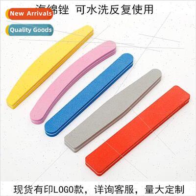 Nail Tools Rhombic Sponge File Double ded Manicure Rub High