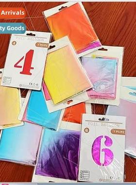 32 inch digital balloon cardboard packaging birthday decorat