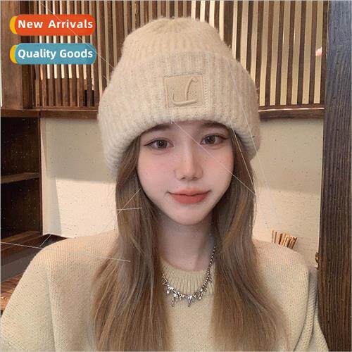 BIG HEAD CIRCUMFERENCE THICK WOOL CAP CHILDRENS FALL AND WIN