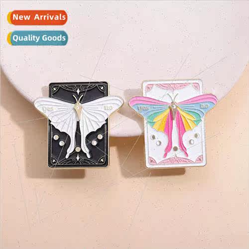 Butterfly alloy brooch personalized insect badge accessories