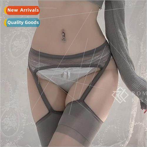 Lace garter one-piece stockings pure desire black silk garte