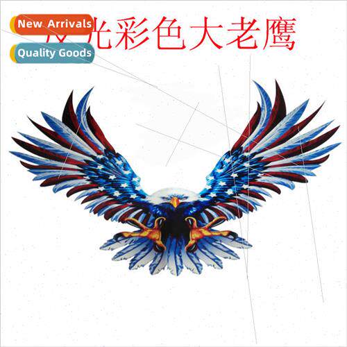 Car Reflective Car Stickers Colorful Airbrush Printing Eagle