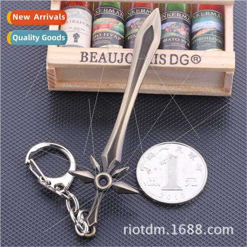 Game Peripheral Weapon Aurora Leona Weapon Model Keychain dm