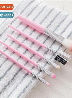 Portable 5pcs Makeup Brushes Set 5pcs Blush Brushes Eyeshado