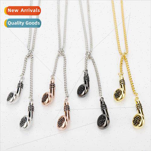 Fashion Music Headphones Earbuds Pendant Hip Hop Necklace Me
