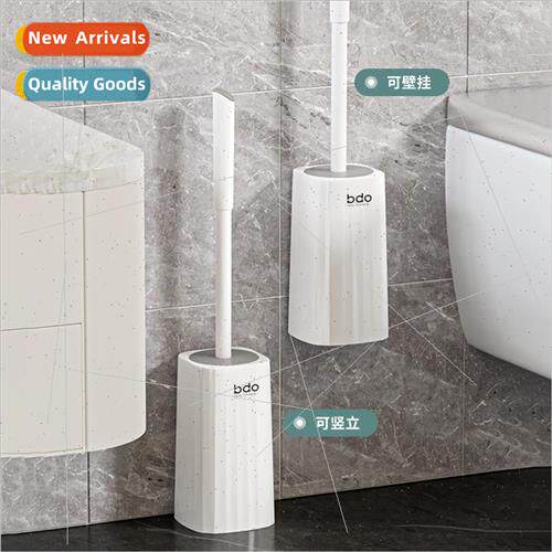mple wall-mounted hole-free toilet brush without dead ends t