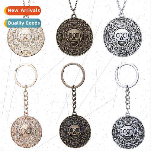 Pirates of the Caribbean Aztec Gold Coin Necklace Aztec Gold