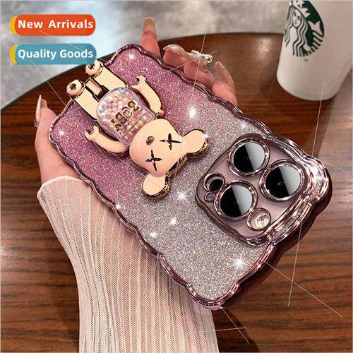 Case IPhone13/14ProMax Wave Glitter IPhone14PRO Case 适用 Ap