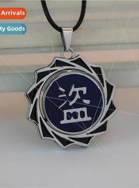 Anime Peripherals Tomb Raider Spinning Necklace Pendant Jewe