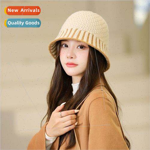 New fisherman hat female fall and winter niche design sense