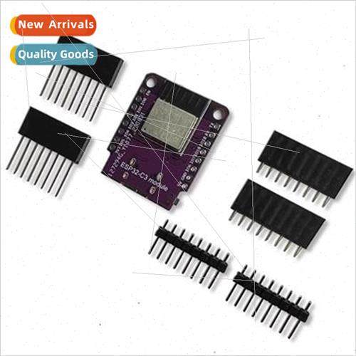 MINI ESP32-C3 development board equipped with ESP32-C3-MINI-