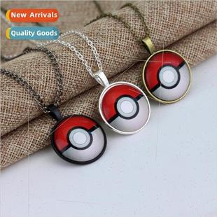 Childrens Costume Jewelry Necklace Pokemon Pendant Necklace