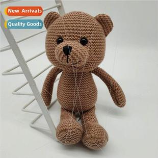 Bear Guy Wedding Korean Cute Knitted Doll Childrens Woolen