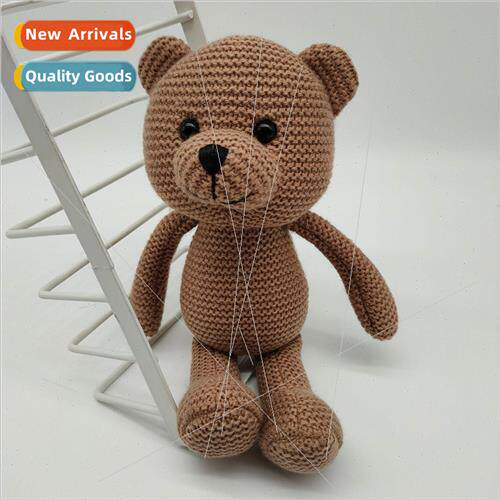 Korean Woolen Knitted Bear  Guy Wedding Doll Cute Childrens