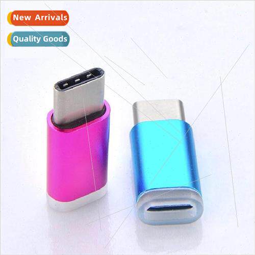 Aluminum alloy adapter micro to type-c phone adapter 适用 an