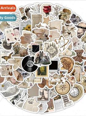 100 cartoon children retro worn newspaper graffiti notebook