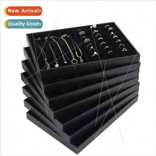 Leather Velvet Fabric Jewelry Display Stand Jewelry Accessor