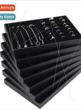 Leather Velvet Fabric Jewelry Display Stand Jewelry Accessor