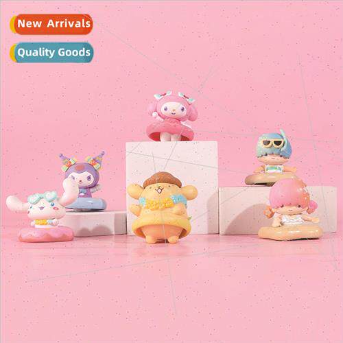x  of donuts Melody handle Twister doll cake desktop ornamen