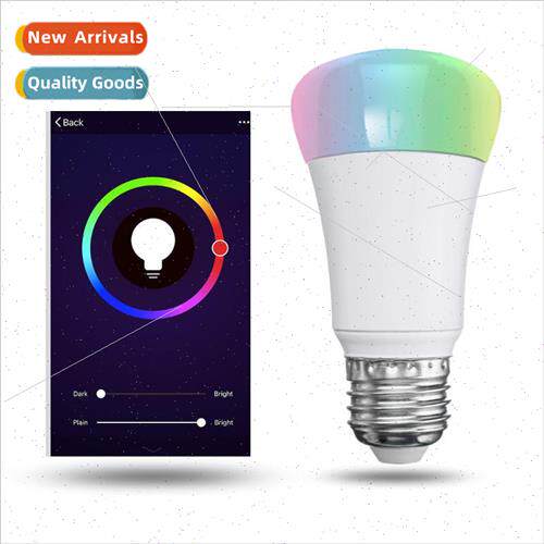 E27 Smart RGBW bulb light Bluetooth light bulb cell phone ap