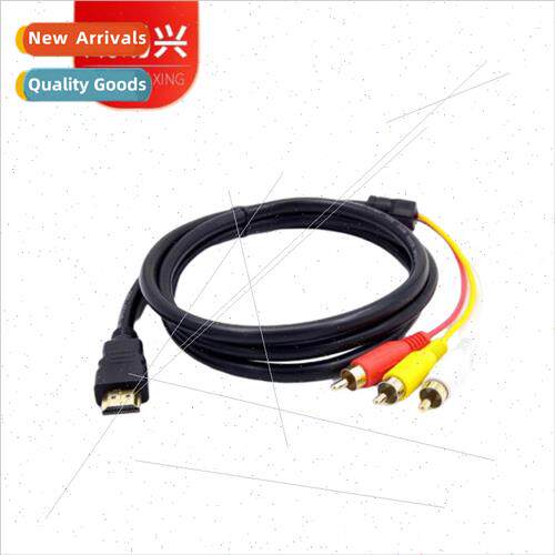 Gold-plated HDMI to AV HDMI to 3RCA red yellow and white dif