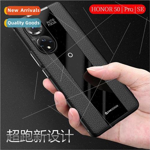 适用 Honor 80 seconds to Porsche phone case Honor X40 leathe