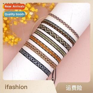 Bohemian Colombian Nepalese Vintage Ethnic Webbing Handmade