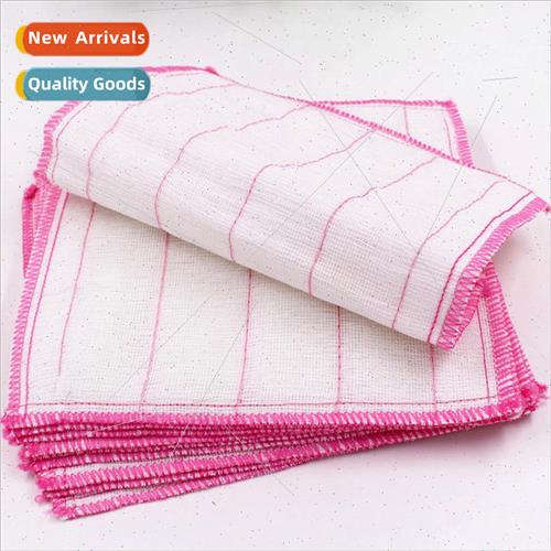 5 layers 28*28 wood fiber dish towel kitchen plywood rags pe