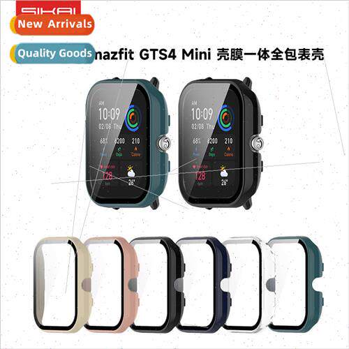 适用 Leap Me Amazfit GTS4 Mini Protective Case Huami PC+Temp