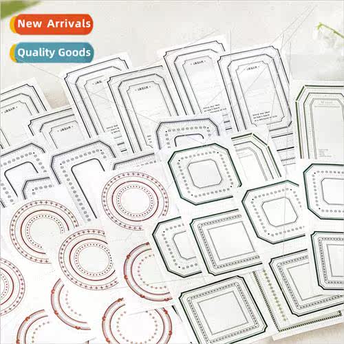 Border sequel series of sticky notes retro duplex tearable e
