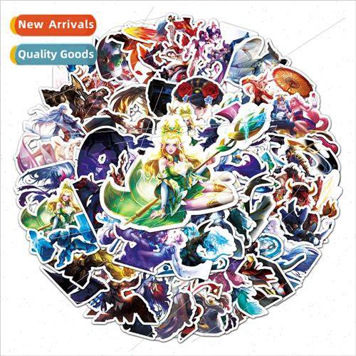 50 pcs of glory of the king game around graffiti luggage sco