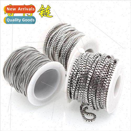 DIY jewelry handmade materials stainless steel chain 304 tit