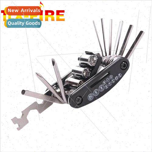 Bicycle Repair Combination Tool 16-in-1 Portable Mountain Re