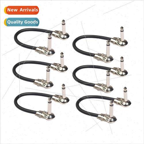 Double Shield Connection 6.35 Male to Male Elbow Guitar Effe