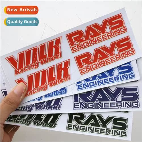 RAYS WHEEL Volk WHEEL Wheel Body Stickers RAYS Wheel Wheel C