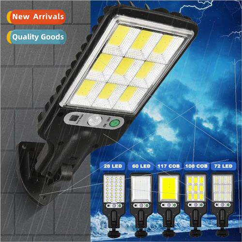 new outdoor LED solar set light body sensor garden light hom