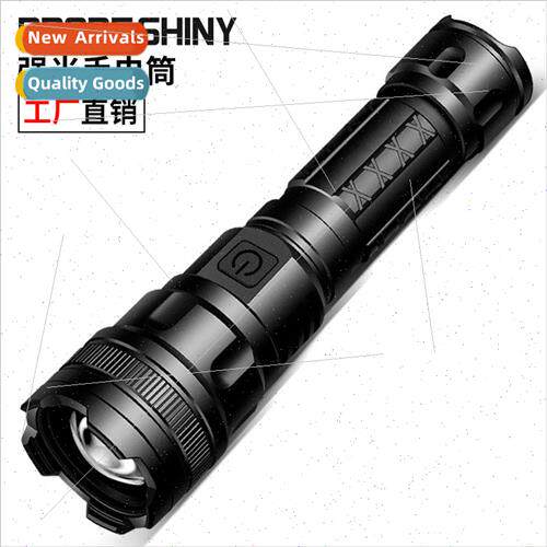 light T6 flashlight USB rechargeable outdoor LED flashlight