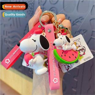 Snoopy keychain female cartoon couple generation second