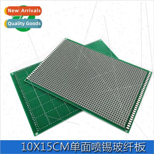 10*15CM ngle de Tin Spraying 1.6 Thickness 2.54 Pitch Board