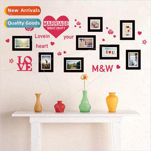 AM922 warm romantic love frame photo decorative removable be