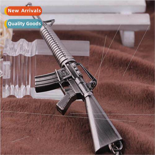 Anime online game  anime gun model pendant keychain metal dm