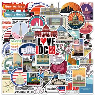 50 New Washington DC Washington DC Stickers ggage Guitar Com