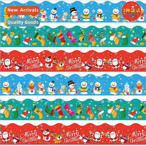 Christmas Chalkboard Border Bulletin Board Stickers Christma