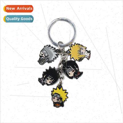 New anime around Naruto keychain Naruto Kakashi Sasuke penda