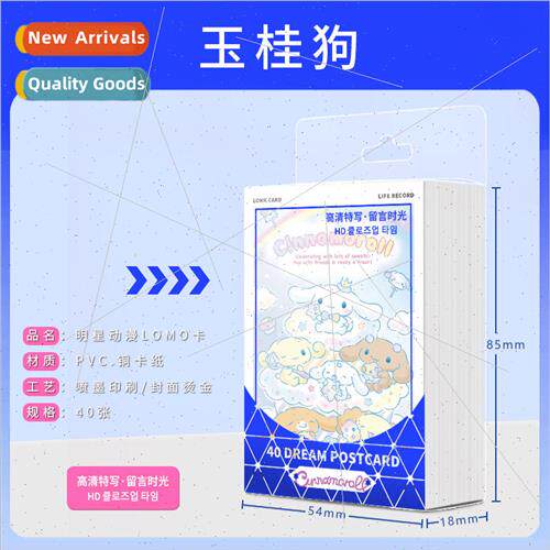 Anime Yu Gui Dog 40 LOMO cards Small card can be handwritten