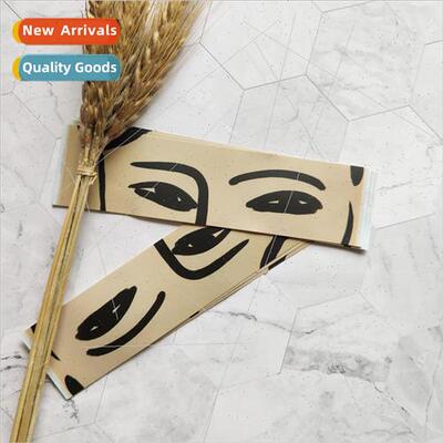 ngle long Korean simple lines eyes diy stationery graffiti s