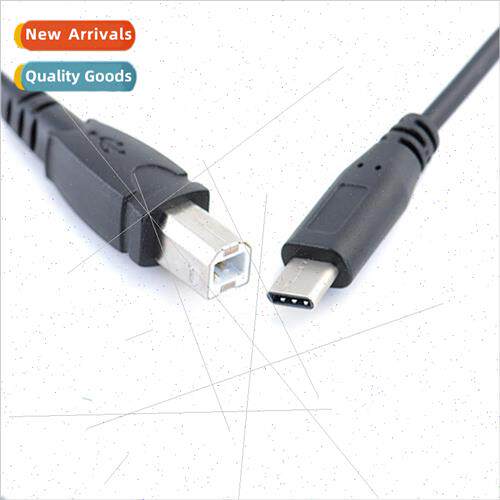 USB2.0 Type-C to USB Print Cable 适用 Apple Huawei Xiaomi No