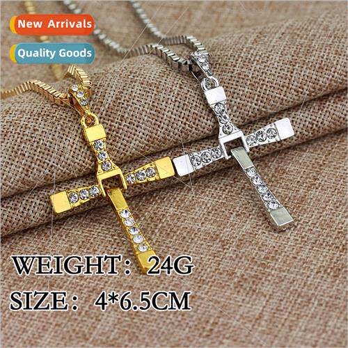 Fast and Furious 7 Toreador Necklace with Diamond Cross Neck
