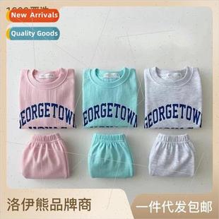 letters boys the childrens Korean and new clothing girls
