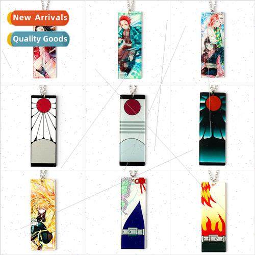Anime  ghost destroyed blade necklace jewelry Pin Tomioka Yo